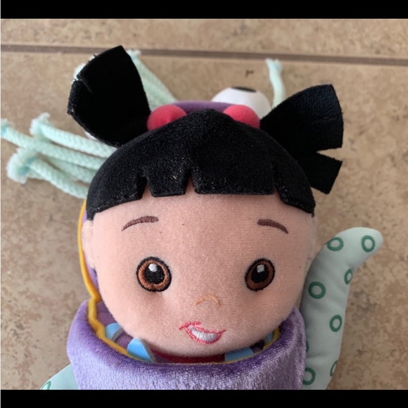 Disney Monsters Inc. Ultra Rare 10” Plush Adorable Baby Boo Doll Dressed. - Picture 5 of 9